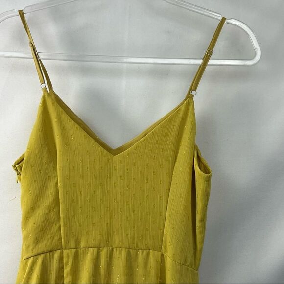 Raga Chartreuse sundress tiered bottom size 2 - Picture 8 of 13
